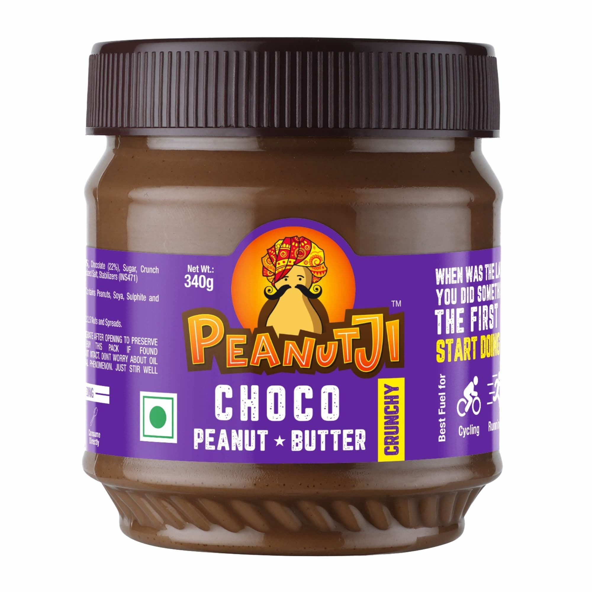 Choco Peanut Butter 340 g Crunchy