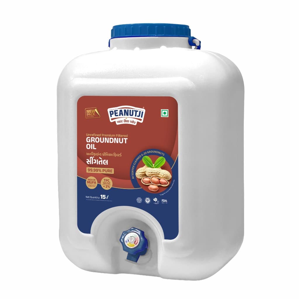 Unrefined Groundnut Oil 15 L Can